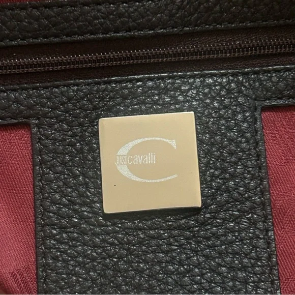 Roberto Cavalli large pebbled leather Tote - Picture 10 of 15